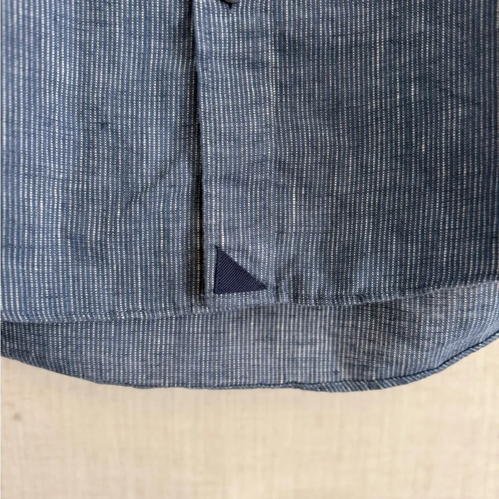 UNTUCKit Striped Linen Button-Up Shirt - Picture 4 of 6